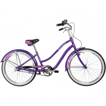 Дорожный велосипед STINGER CRUISER LADY 3SP фиолетовый с рамой 16" 26AHC.CRUISNEXL.16VT1