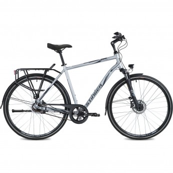 Дорожный велосипед STINGER VANCOUVER PRO серый с рамой 52см 700AHD.VANCPRO.52SL1
