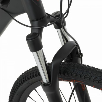 Горный велосипед STINGER CAIMAN 27.5" черный с рамой 16"