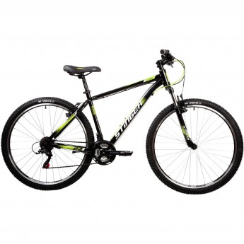 Горный велосипед STINGER CAIMAN 27" чёрный с рамой 16" 27SHV.CAIMAN.16BK1 Горный велосипед STINGER CAIMAN 27" чёрный с рамой 16" 27SHV.CAIMAN.16BK1