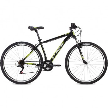 Горный велосипед STINGER CAIMAN 29" чёрный с рамой 22" 29SHV.CAIMAN.22BK2