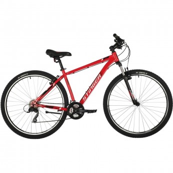 Горный велосипед STINGER CAIMAN 29" красный с рамой 22" 29SHV.CAIMAN.22RD1