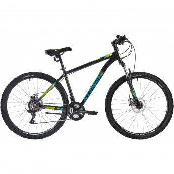Горный велосипед STINGER ELEMENT EVO MS 27" черный с рамой 18" 27AHD.ELEMEVO.18BK10