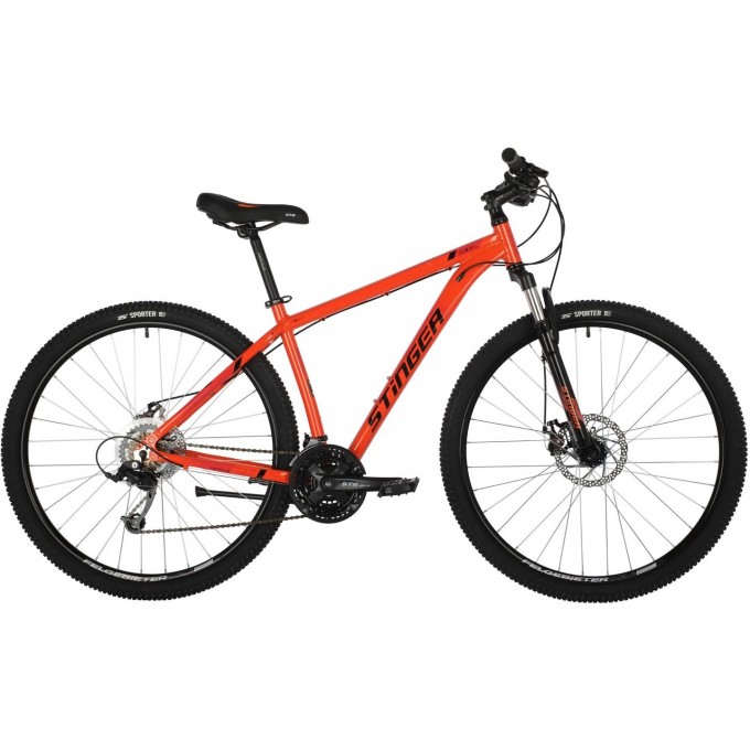 Горный велосипед STINGER ELEMENT EVO MS 29" оранжевый с рамой 18" 29AHD.ELEMEVO.18OR10
