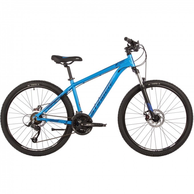 Горный велосипед STINGER ELEMENT EVO SE 26" синий с рамой 14" 26AHD.ELEMEVO.14BL22