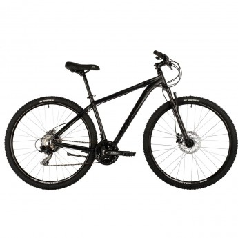 Горный велосипед STINGER ELEMENT PRO 29" черный с рамой 18" 29AHD.ELEMPRO.18BK1