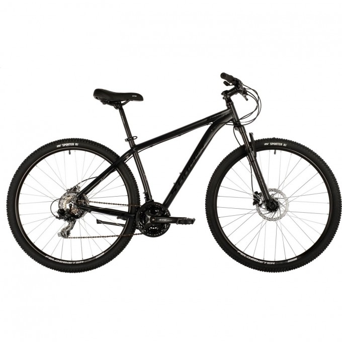 Горный велосипед STINGER ELEMENT PRO 29" черный с рамой 18" 29AHD.ELEMPRO.18BK3