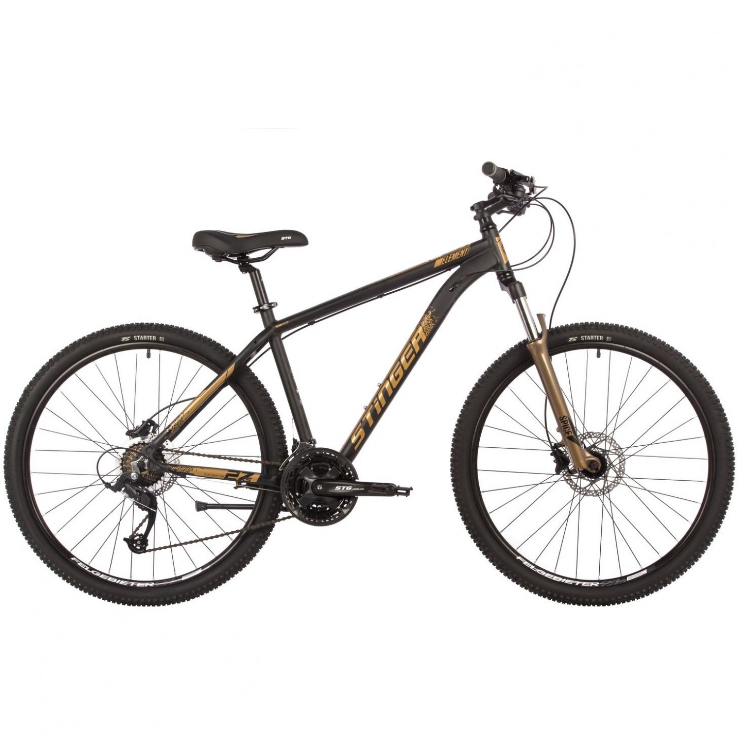 Горный велосипед STINGER ELEMENT PRO 29", рама 18", золотистый 29AHD ...