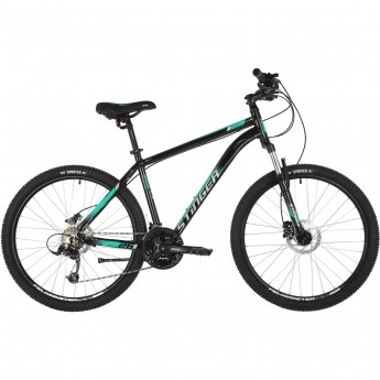 Горный велосипед STINGER ELEMENT PRO MS 26" зелёный с рамой 14" 26AHD.ELEMPRO.14GN10