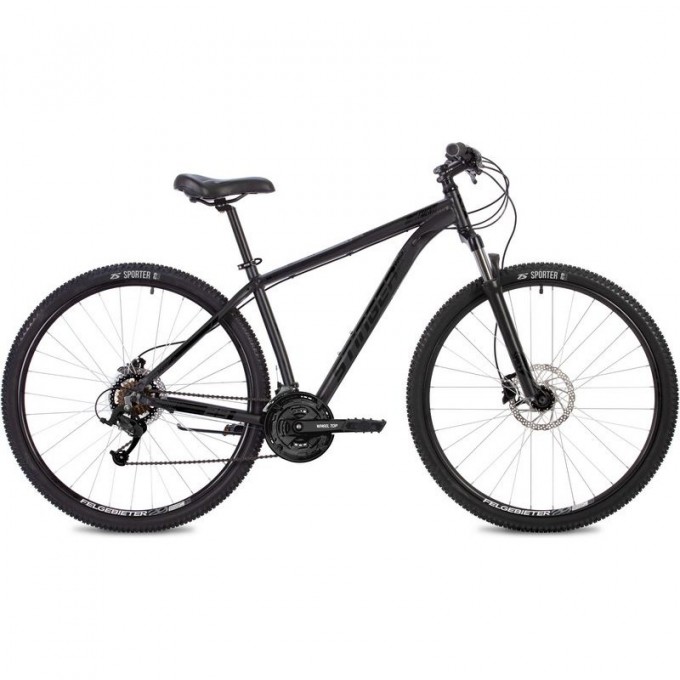 Горный велосипед STINGER ELEMENT PRO SE 26" черный с рамой 14" 26AHD.ELEMPRO.14BK22