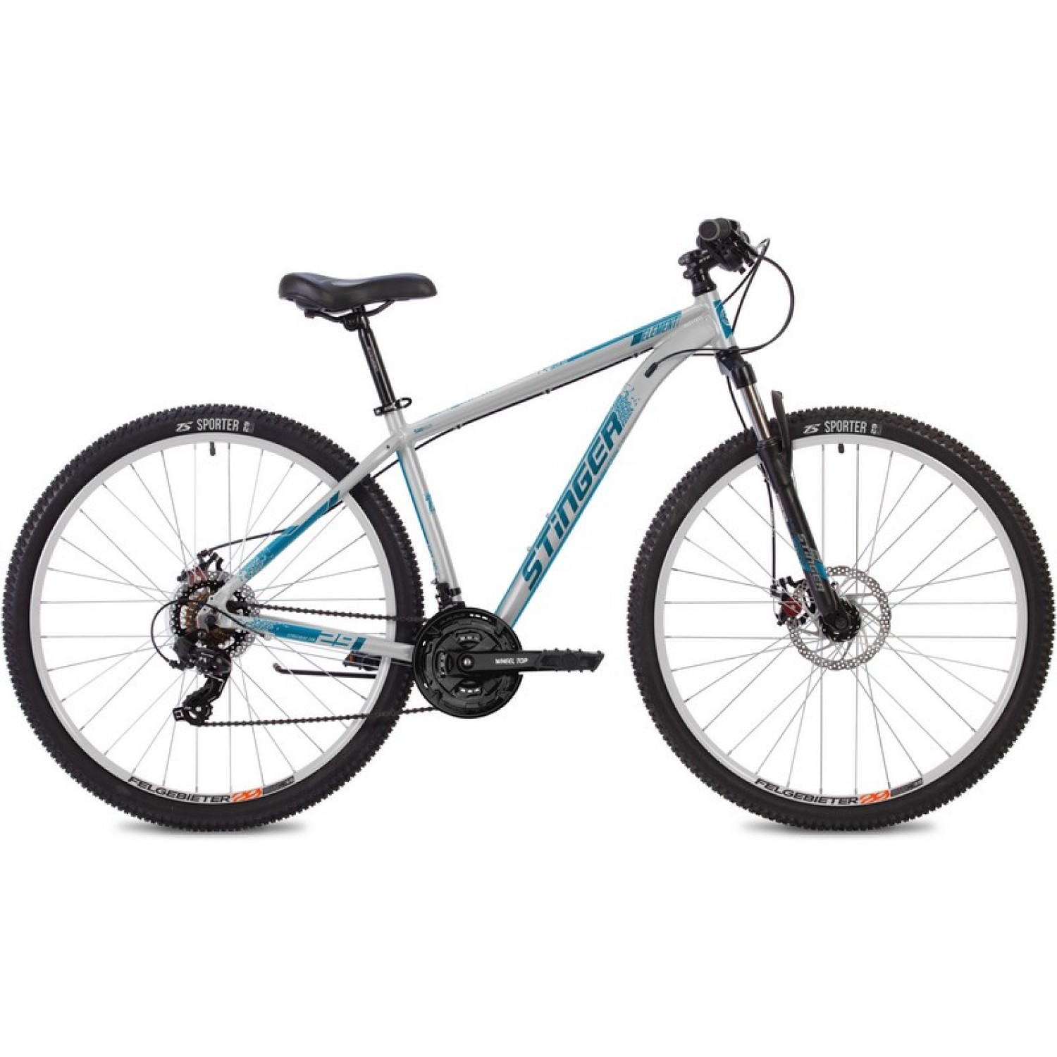 Горный велосипед STINGER ELEMENT STD 29" серый с рамой 22" 29AHD ...