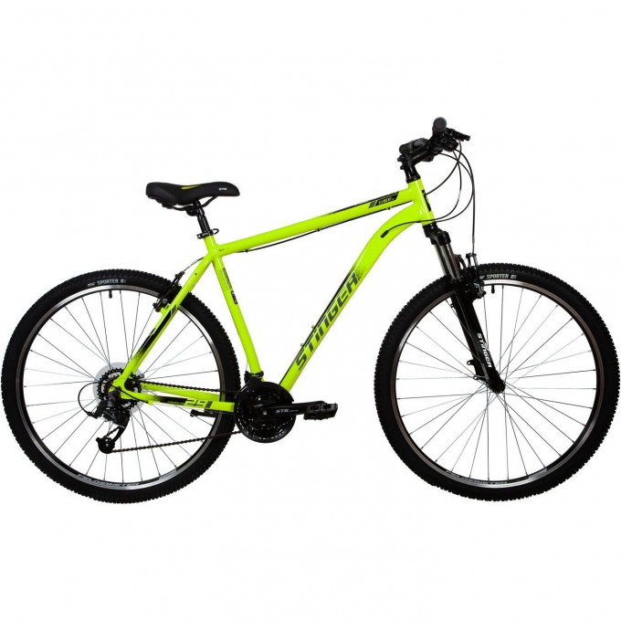 Горный велосипед STINGER ELEMENT STD MS 29" зелёный с рамой 18" 29AHV.ELEMSTD.18GN10
