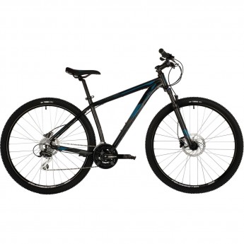 Горный велосипед STINGER GRAPHITE EVO 29" черный с рамой 18" 29AHD.GRAPHEVO.18BK1