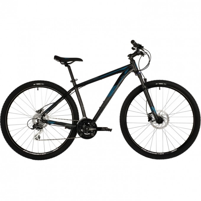 Горный велосипед STINGER GRAPHITE EVO 29", рама 22", черный, 2023 29AHD.GRAPHEVO.22BK3