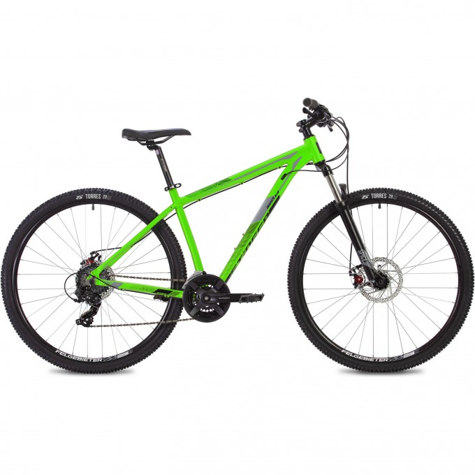 Горный велосипед STINGER GRAPHITE STD 29" зелёный с рамой 20" 29AHD.GRAPHSTD.20GN1