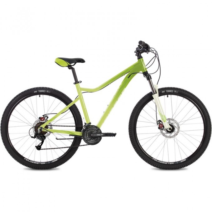 Горный велосипед STINGER LAGUNA EVO SE 26" зелёный с рамой 17" 26AHD.LAGUEVO.17GN22