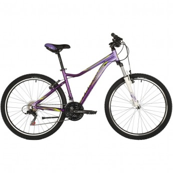 Горный велосипед STINGER LAGUNA STD 26" фиолетовый с рамой 15" 26AHV.LAGUSTD.15VT10