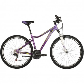 Горный велосипед STINGER LAGUNA STD 27" фиолетовый с рамой 19" 27AHV.LAGUSTD.19VT10