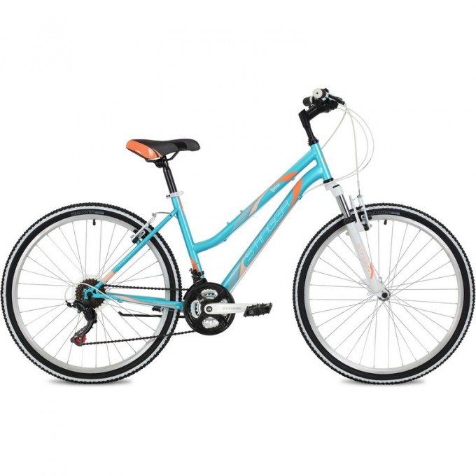 Горный велосипед STINGER LATINA 26" синий с рамой 19" 26SHV.LATINA.19BL2