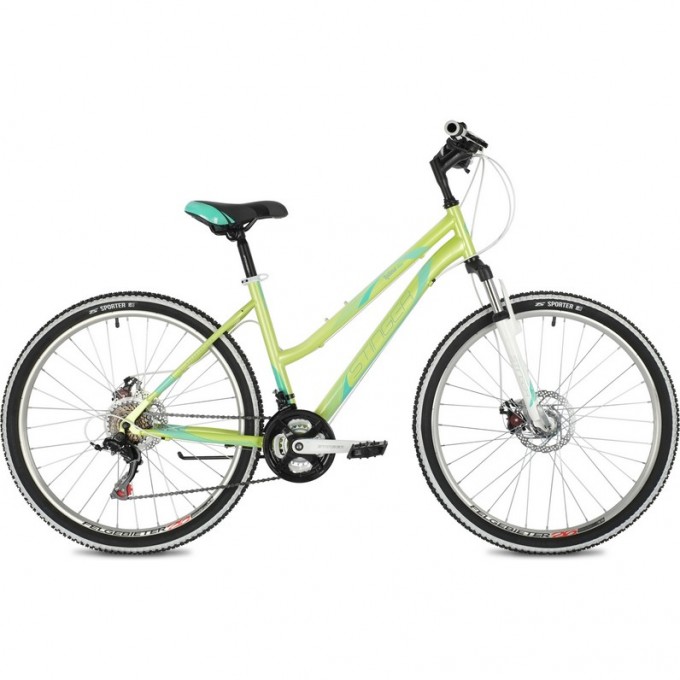 Горный велосипед STINGER LATINA D 26" зелёный с рамой 17" 26SHD.LATINAD.17GN2
