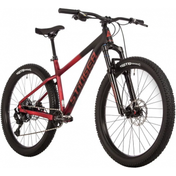 Горный велосипед STINGER QUEST STD 27.5" красный, размер LG