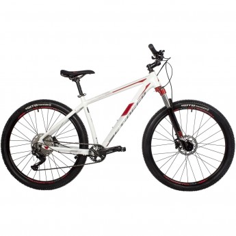 Горный велосипед STINGER RELOAD EVO 27" бело-красный с рамой 16" 27AHD.RELOEVO.16WH1