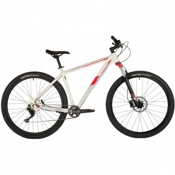 Горный велосипед STINGER RELOAD EVO 29" белый-красный с рамой 18" 29AHD.RELOEVO.18WH1