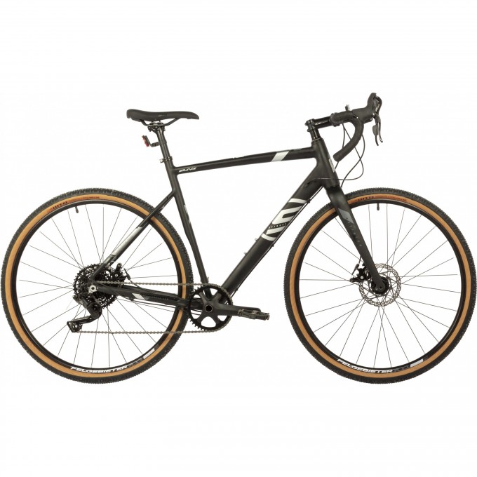 Гравийный велосипед STINGER GRAVIX EVO черный с рамой 54см 700AHD.GRVEVO.54GR1