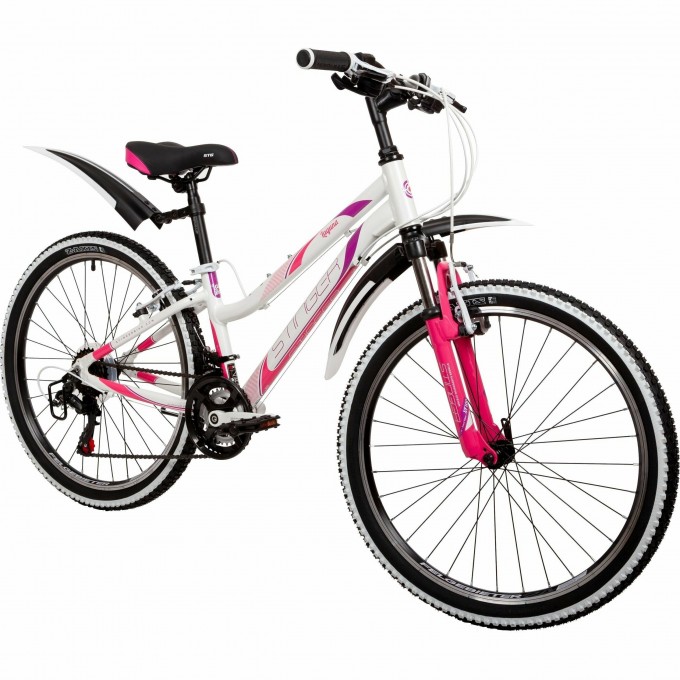 Подростковый велосипед STINGER LAGUNA 24" розовый с рамой 14" 24AHV ...