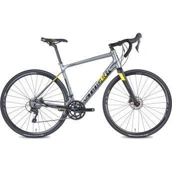 Шоссейный велосипед STINGER STREAM PRO серый с рамой 54см 700AHD.STRPRO.54GR1