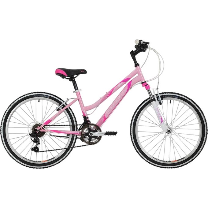 Велосипед STINGER 24" LATINA розовый, сталь, размер 12" 24SHV.LATINA.12PK2-