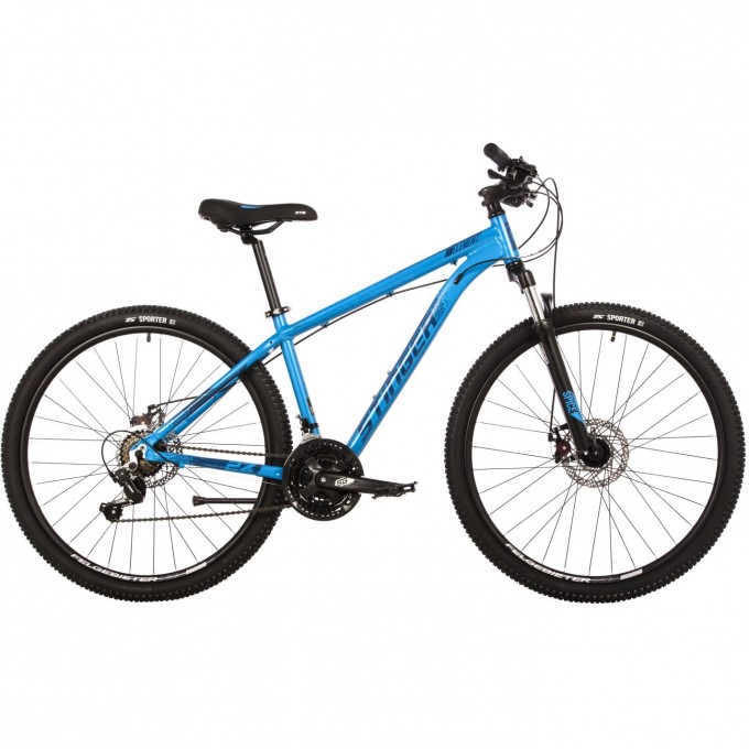 Велосипед STINGER 27.5" ELEMENT EVO синий, алюминий, размер 20" 27AHD.ELEMEVO.20BL3