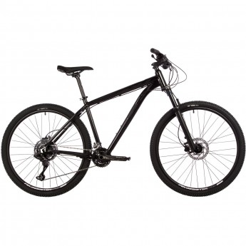 Велосипед STINGER 27.5" GRAPHITE COMP черный, алюминий, размер 16"