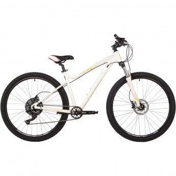 Велосипед STINGER 27.5" VEGA EVO белый, алюминий, размер 17"