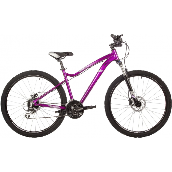 Велосипед STINGER 27.5" VEGA EVO фиолетовый, алюминий, размер 17" 27AHD.VEGAEVO.17VT4