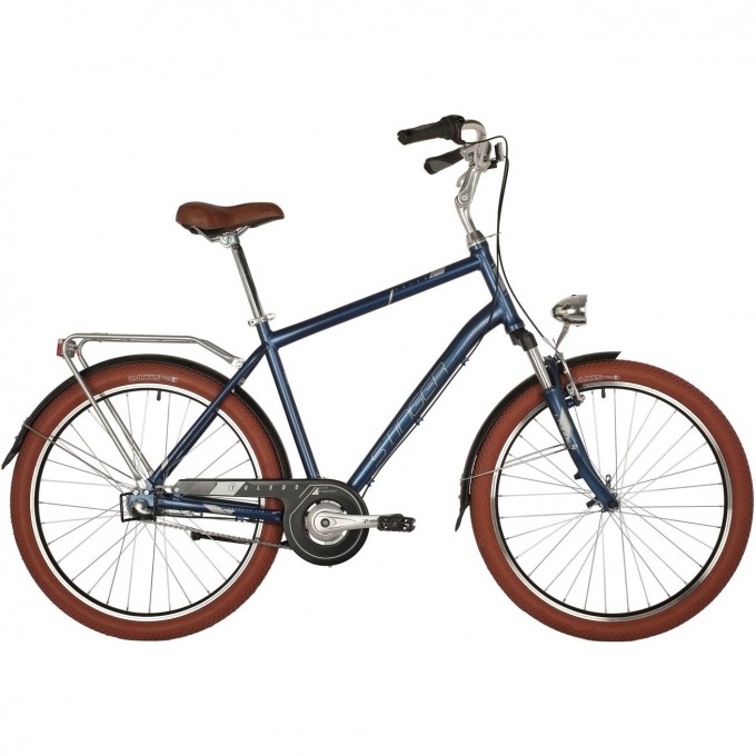 Велосипед STINGER TOLEDO синий с рамой 16" 26AHV.TOLEDO.16BL3